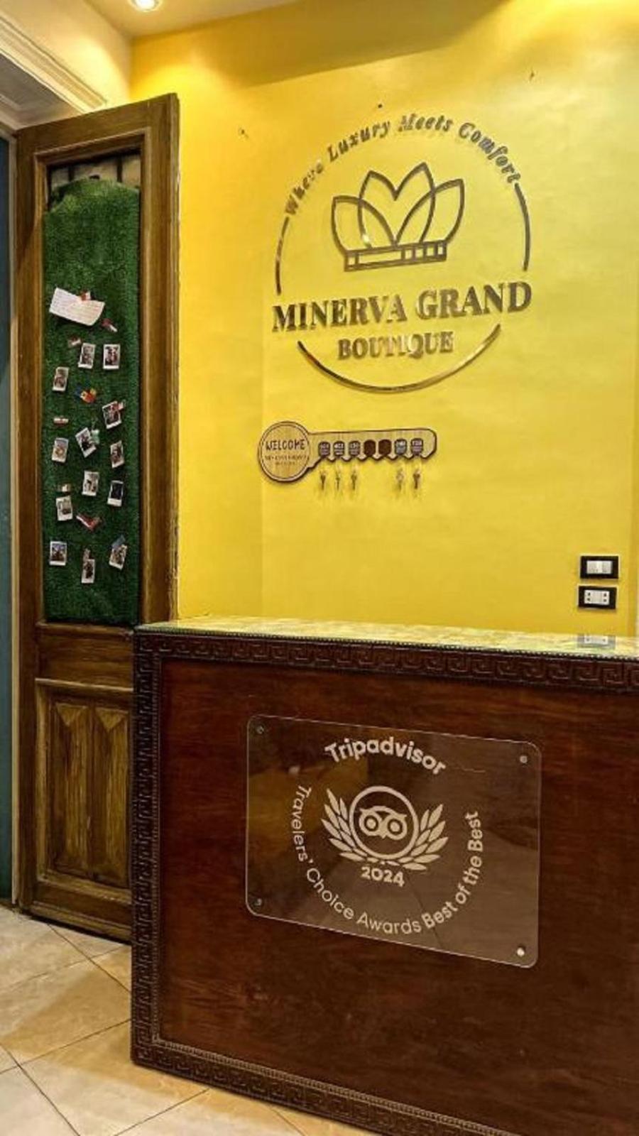 Minerva Grand Boutique Hotel Cairo Exterior foto